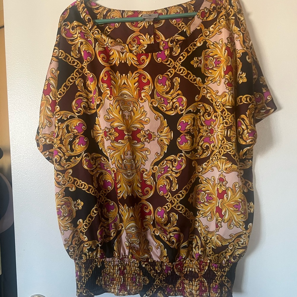 Silky blouse size 1X